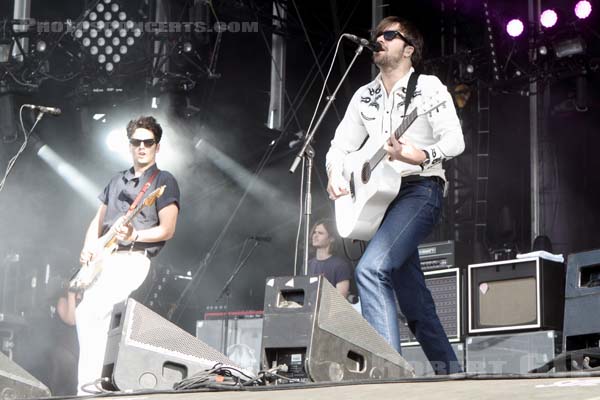 THE VACCINES - 2015-06-27 - PARIS - Hippodrome de Longchamp - Justin Hayward-Young - Freddie Cowan